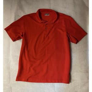 Grand Slam Performance Golf Mens Polo Shirt Orange XL